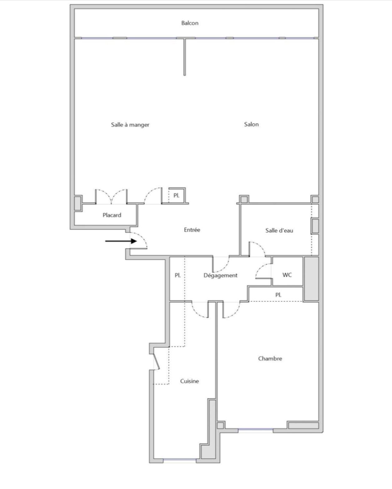 appartement 3 Pièces en vente sur PARIS (75016)