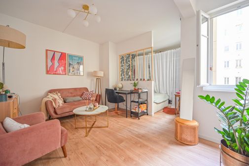 Vente Appartement Paris 18 2&nbsp;Pièces 25&nbsp;m²