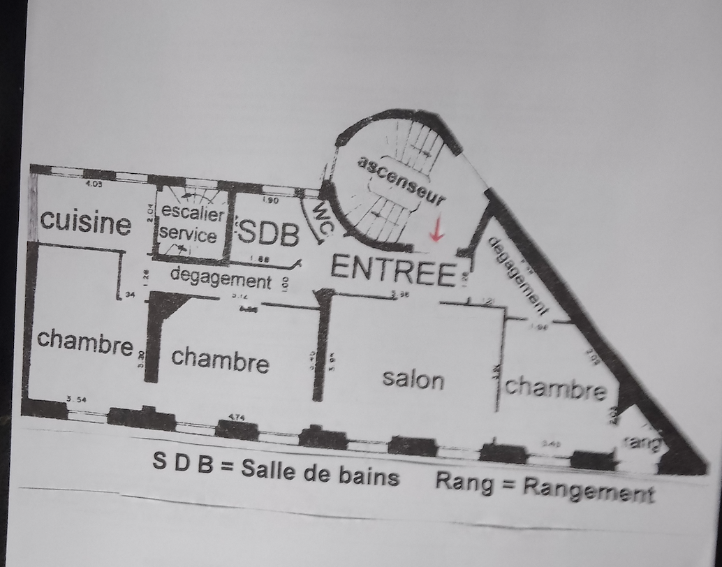 appartement 4 Pièces en vente sur PARIS (75010)