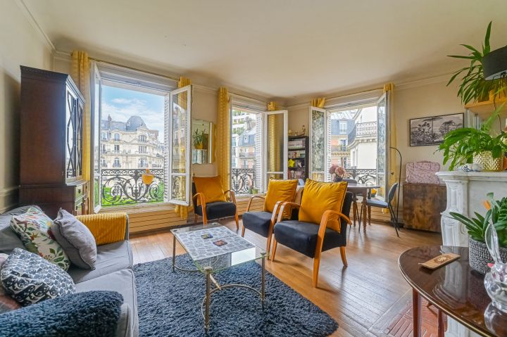 Vente Appartement Paris 17 4&nbsp;Pièces 76&nbsp;m²