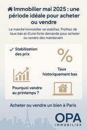 Immobilier en mai 2025